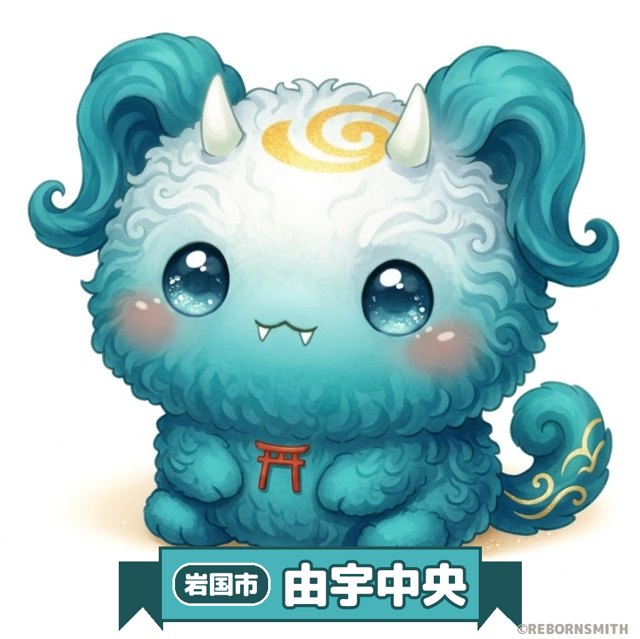 由宇中央のキャラクター